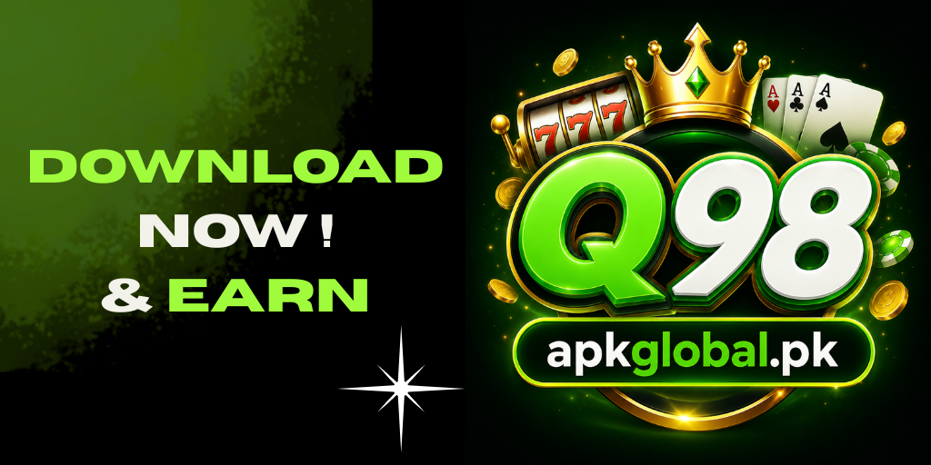 q98 game apk download pakistan